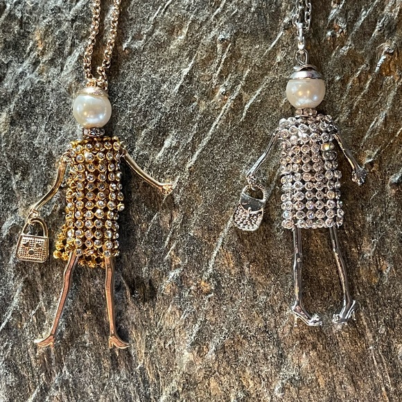 Handmade Crystal Doll Long Necklace - Picture 13 of 14